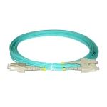 Xtendlan FO patch SC-SC 10m / Optický patch kábel / 50/125 OM3 duplex / LS0H (FOP-SCSC-D-10-50-OM3)