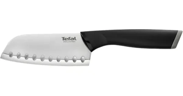 TEFAL Comfort K2213644 Santoku čierna / Kuchynský nôž / nerezová oceľ / 12,5 cm (3168430263857)