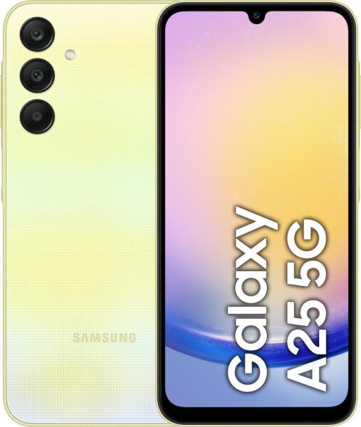 Samsung Galaxy A25 5G 8/256GB Żółty (SM-A256BZYHEUB) + 3mk FlexibleGlass