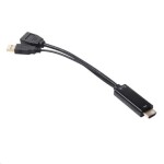 Club3D adaptér HDMI na DisplayPort / 18cm / UHD 4096x2160 @ 30 Hz amp; Full HD 1920 x 1080p @ 120Hz (CAC-2330)