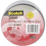 Scotch Scotch 2000 SCOTCH2000 PVC tape Scotch® 2000 sivá (d x š) 46 m x 50 mm 1 ks; SCOTCH2000