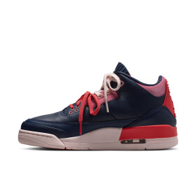 Tenisky Air Jordan 3 Retro "Sports Renaissance" Obsidian/ Chalk/ Track Red EUR 42.5