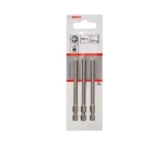 BOSCH 2607001533 / Sada skrutkovacích bitov PH1 89 mm (3 ks) / Extra odolné (2607001533)
