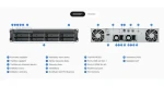 Synology RackStation RS1226RP+ / NAS / 8x SATA III / AMD RYZEN V1500B / 4GB RAM / 2x 2,5GbE LAN / Redundantné napájanie (RS1226RP+)