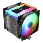 Scythe Mugen 5 ARGB PLUS / chladič CPU / PWM / 300-1500 rpm / pre procesory Intel AMD / dopredaj (SCMG-5102AR)