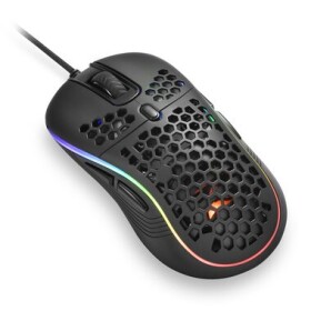 Sharkoon Light2 S čierna / herná myš / optická / 6200 dpi / 1.8m kábel / LED kontrolka prevádzky / 8 tlačidiel (4044951029303)