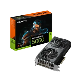 GIGABYTE GeForce RTX 5060 WINDFORCE OC 8GB / 2677MHz / 8GB GDDR7 / 128-bit / 1x HDMI + 3x DP / 450W (8) (GV-N5060WF2OC-8GD)