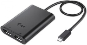 I-TEC USB-C - DisplayPort x2 Čierny (C31DUAL4KDP)