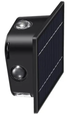 IMMAX WALL vonkajšie solárne nástenné LED osvetlenie so svetelným čidlom / 2W (08487L)