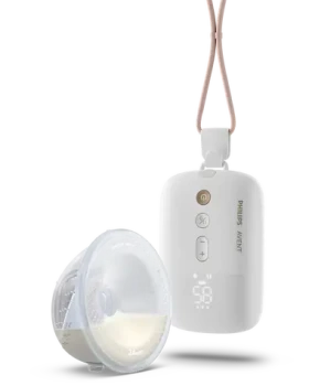 Philips AVENT Premium PLUS SCF531/11 biela / Odsávačka materského mlieka / Hands-Free / USB-C dobíjanie (SCF531/11)