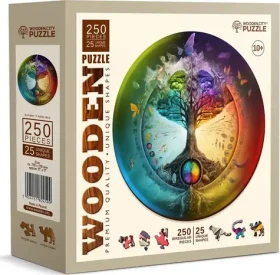 Wooden City Drevené puzzle Strom života 250 dielikov