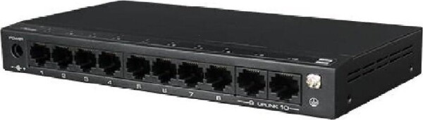 Utepo Switch SF10P-FHM (8 PoE-100Mbps, 2 Uplink,-1000 Mbps,PoE+(30W/port),3 mode:Default,VLAN,CCTV,120W,>250m,8KV ESD, | Utepo
