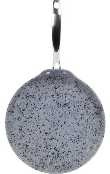 Lamart LT1292 čierna/sivá / Panvica na palacinky / 28 cm / hliník / nepriľnavý povrch (42007224)