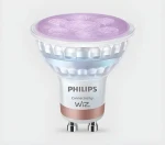 Philips SMART PAR16 GU10 RGB / Múdra LED žiarovka / Wi-Fi a Bluetooth / 4,7 W / 345lm / 2200-6500K / stmievateľná (929003772321)