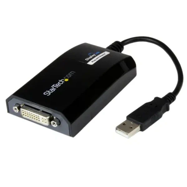 StarTech adaptér USB na DVI / 1920x1200 / Dual monitor / Externá grafická karta / Mac Win (USB2DVIPRO2)