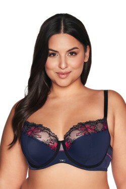 PODPRSENKA AV 2119 NAVY BLUE MAXI tmavě modrá 75K