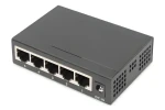 Digitus 5- Port Gigabit čierna / Switch / Unmanaged / 10/100/1000 Mbit/s (DN-80202-1)