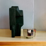 HK living Kameninová miska Chrome Small