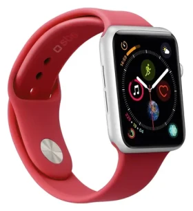 SBS Remienok pre Apple Watch 40 mm červený / Remienok / Veľkosť M/L
