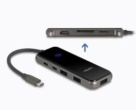 DeLock Dokovacia stanica / USB-C / Thunderbolt 3 / Thunderbolt 4 / Thunderbolt 5 / HDMI (92001)