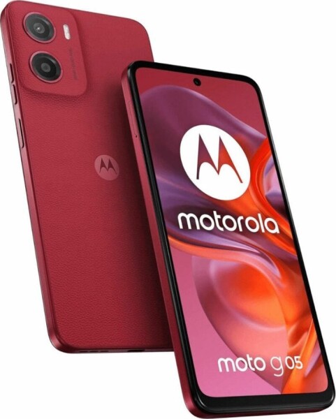 Motorola Motorola XT2523-3 Moto G05 4G Dual Sim 4GB RAM 128GB - Plum Red