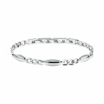 Trussardi Jemný oceľový náramok pre mužov T-Steel TJAXV39