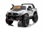 Mamido Detské elektrické autíčko Toyota Hilux 4x4 biele
