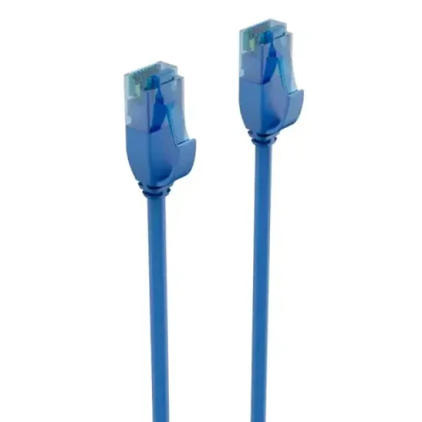 Shiverpeaks Cat6 U/UTP slim 1m modrá / Patch kábel / RJ-45 / 250 MHz (BS08-22021)