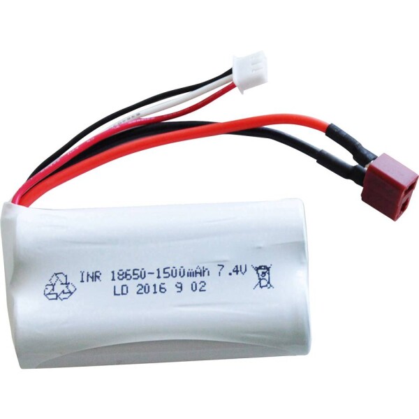 Amewi akupack Li-Ion 7.4 V 1500 mAh Počet článkov: 2 Racingpack T-Stecksystem; 012-FY-7415