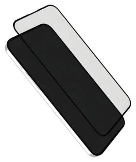 ER GLASS 3D iPhone 13/13 Pro/14/16e / Ochranné sklo / Zaoblené 3D krytie / Tvrdené 9H / Oleofóbna vrstva (ERGS3DAPIP16E)