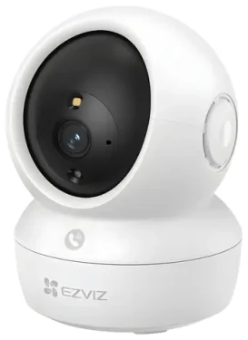 Ezviz H6c G1 / IP kamera / 4K / vnútorná / Wi-Fi / 8 Mpix / H.265 / IR 10 m / čierno-biela (CS-H6c-R200-8H8WFL)