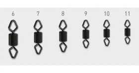 Suretti Rolling Diamond vrúbkovaný veľ. 7 / Obratlík / rybárske montáže