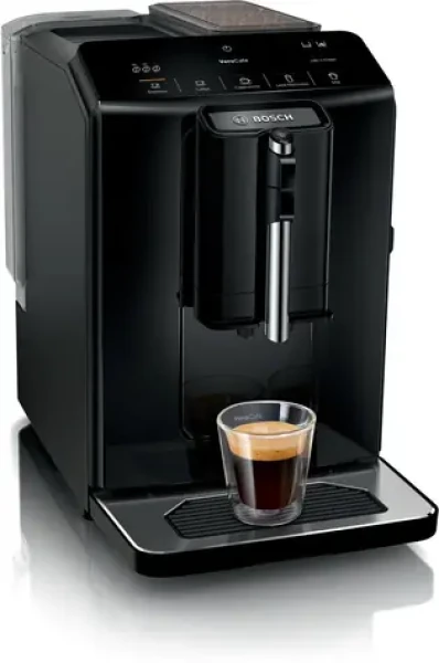 BOSCH Serie 2 TIE20109 čierna / Automatický kávovar / 15 bar / 1300 W / 1.4 l / zásobník 250 g (TIE20109)