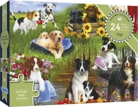 GIBSONS Puzzle Skladáme spolu: Psy