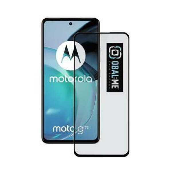 OBAL:ME 5D Tvrdené Sklo pre Motorola G72 čierna (57983120602)