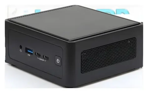 ASRock Barebone NUC-Box-225H / Intel Core Ultra 225H / DDR5 / HDMI + USB-C / Bez OS (90PXGE60-P0EAY100)
