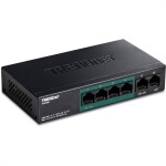 TrendNet TPE-S50 sieťový switch 10 / 100 MBit/s funkcia PoE; TPE-S50