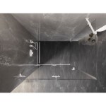 MEXEN/S - Lunar-F sprchovací kút skladacie dvere ľavá 75 x 70, transparent, biela 836-075-070-20-00-L