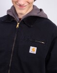 Carhartt WIP OG Detroit Jacket Black/Black stone canvas M