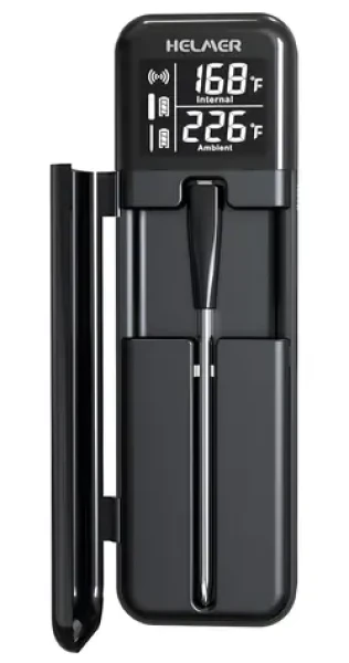 HELMER TM 27 čierna / Kuchynský teplomer / sonda / Bluetooth / -10 až 100 ° C / LCD displej (Hlmtm27)