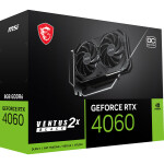 MSI GeForce RTX 4060 VENTUS 2X BLACK 8G OC