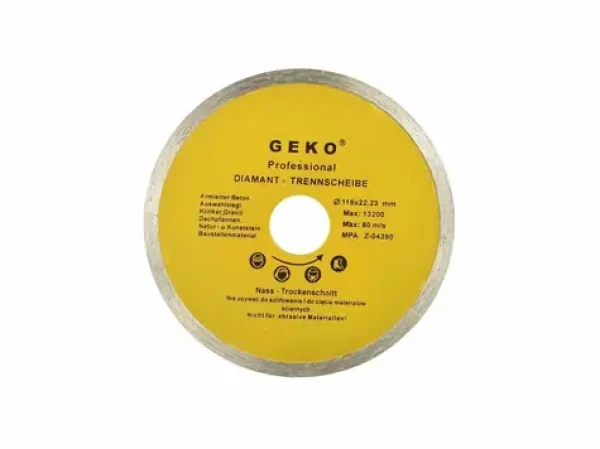 GEKO G00240 / Rezný kotúč diamantový celoobvodový / 115 x 8 x 22.2 mm (G00240)