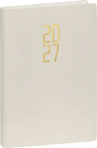 NOTIQUE Denný diár Ponza 2027 krémový / Diár / 15 × 21 cm / denný / A5