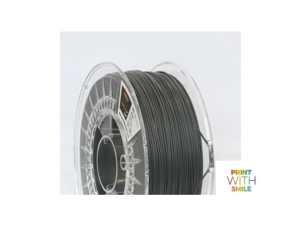ASA filament dark grey 1,75 mm Print With Smile 0,85 kg