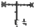 Stolný držiak pre 2 monitory 17-32" / Držiak pre monitory / nosnosť 10 kg / otočné rameno (BP0217)