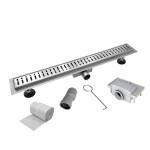 Mereo Odtokový sprchový žľab 50 cm, vr. roštu WAVE CZ114