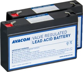 Avacom RBC18 / Kit pre renováciu batérie UPS / 2 ks / 8 Ah / VRLA (AVA-RBC18-KIT)