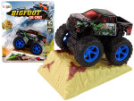 Mamido Elektrické autíčko Monster Truck Big Foot s gumovými pneumatikami a šmýkačkou