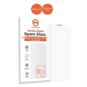Mobile Origin Orange Screen Guard Spare Glass Apple iPhone 12 Pro/12 / náhradné sklo pre inštalačnú sadu (SGA-SP-i12Pro)