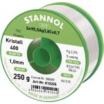 Stannol Ecology TS spájkovací cín bez olova cievka Sn95,5Ag3,8Cu0,7 REL0 250 g 1 mm; 810299